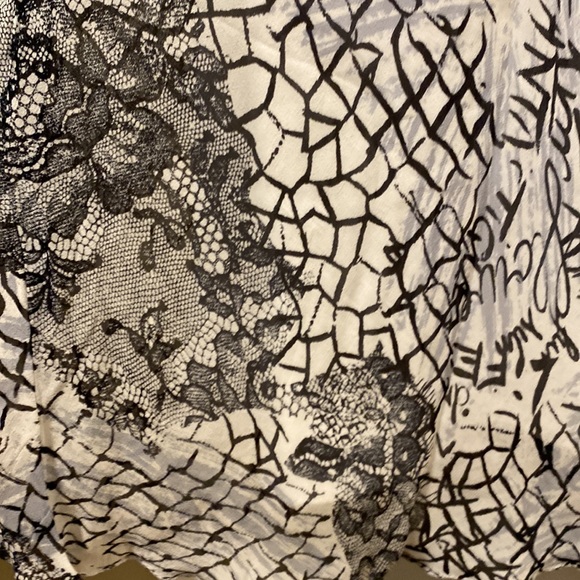 NWT Rene Derby Printed Mid Length Dress - Picture 7 of 13